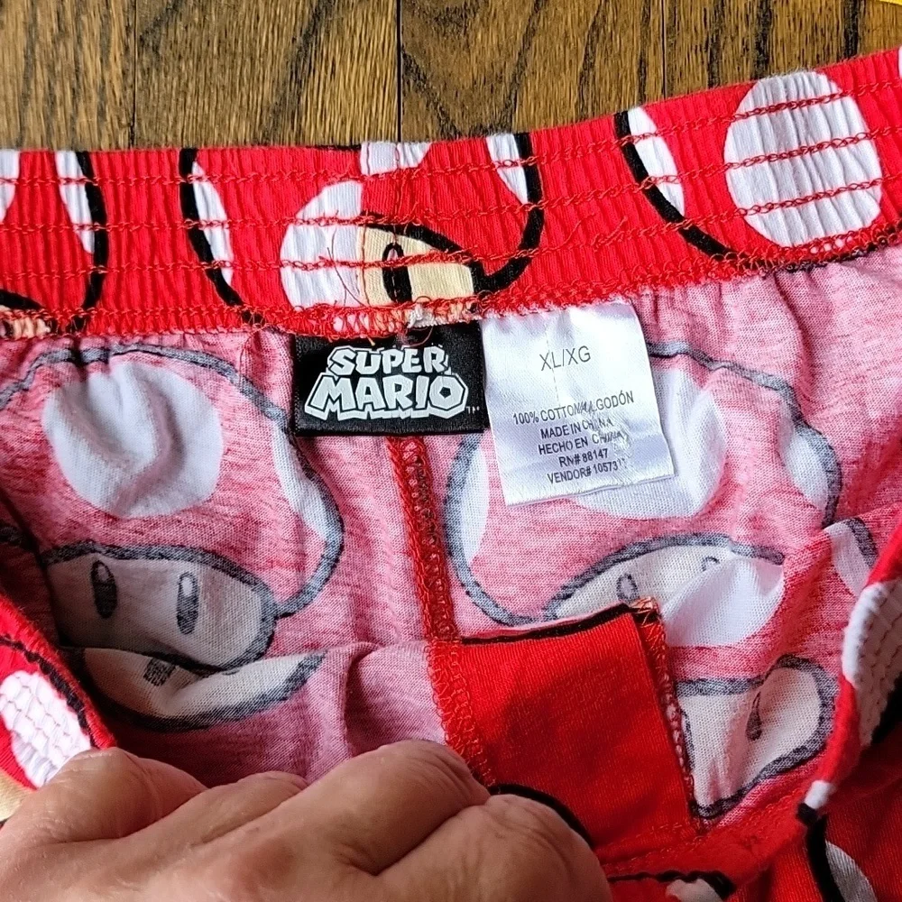 Colorful Cartoon Print  Cotton Men's Boxers Set 3 Spongebob Super Mario Dr.Suess